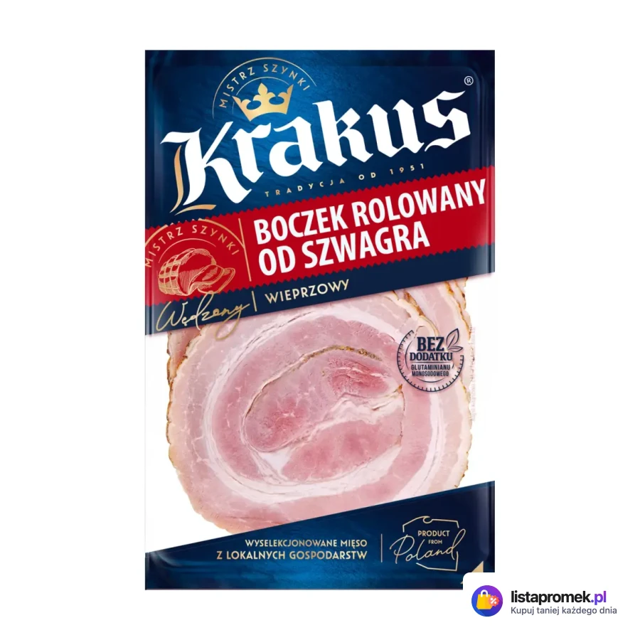 Szynka, boczek, schab od Szwagra Krakus, różne rodzaje