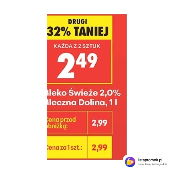Mleko Świeże 2,0%