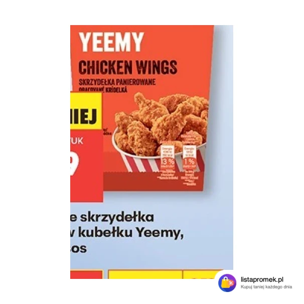 YEEMY CHICKEN WINGS SKRZYDEŁKA PANIEROWANE