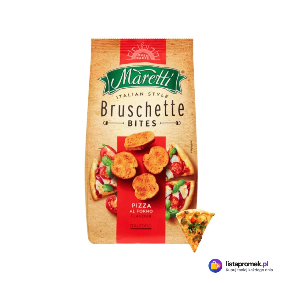 Sucharki Bruschette Maretti, różne rodzaje
