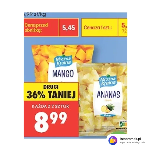 Mango lub ananas
