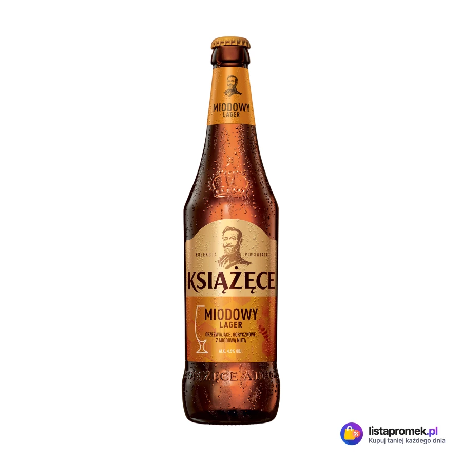 Piwo Książęce Lager Miodowy, Złote Pszeniczne, IPA
