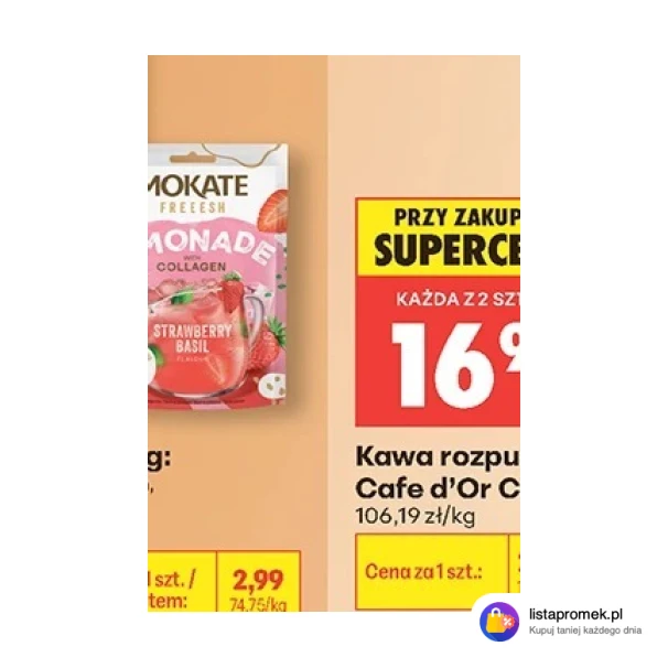 Kawa rozpuszczalna Cafe d'Or Crema, 160 g