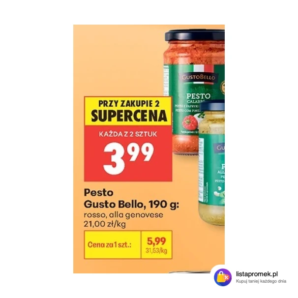 Pesto Gusto Bello