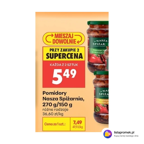 Pomidory Nasza Spiżarnia