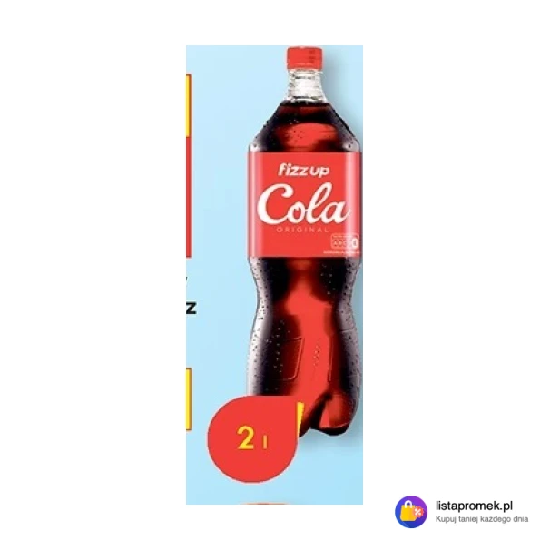 Napój gazowany Cola Original Fizz Up, 2 l