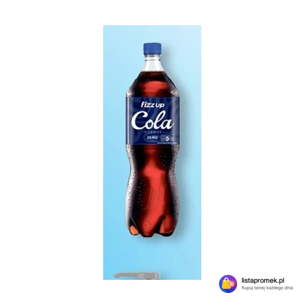 Napój gazowany Fizz up Cola Intense Zero, 1,5 l