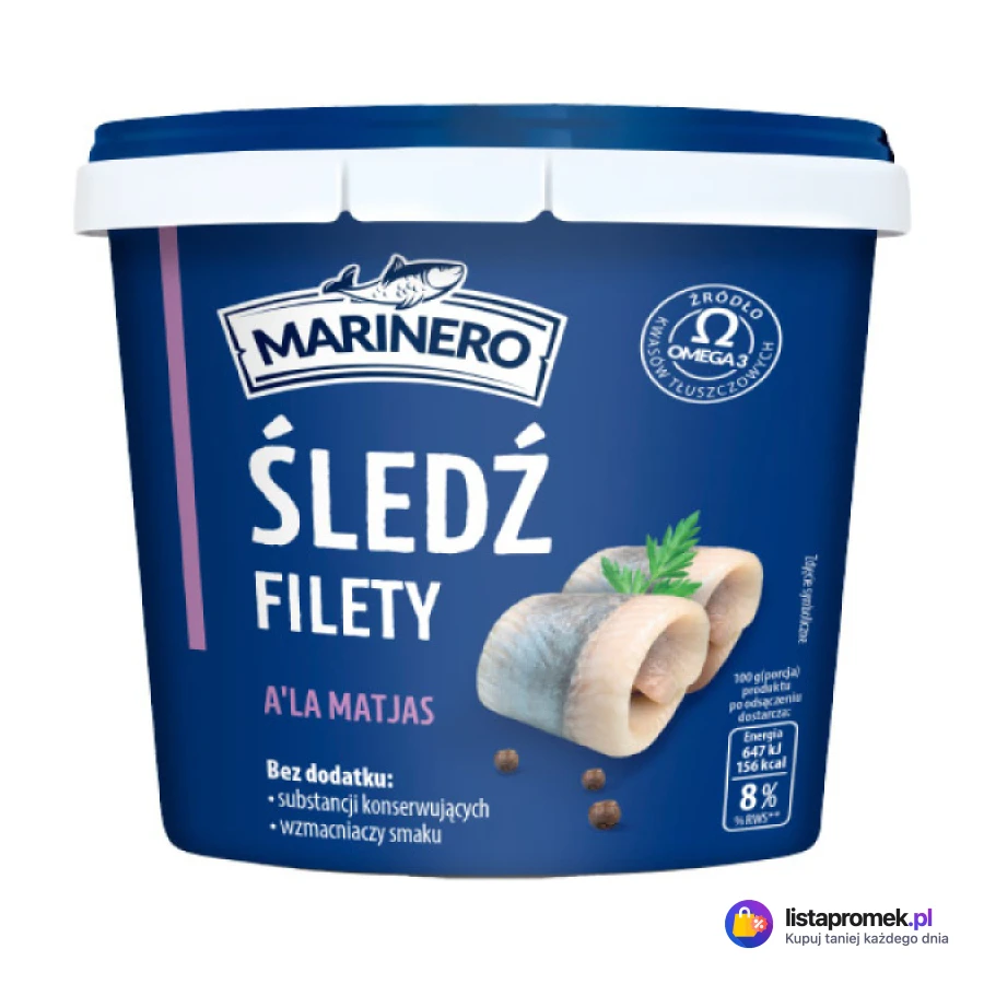 Filety śledziowe a'la Matjas