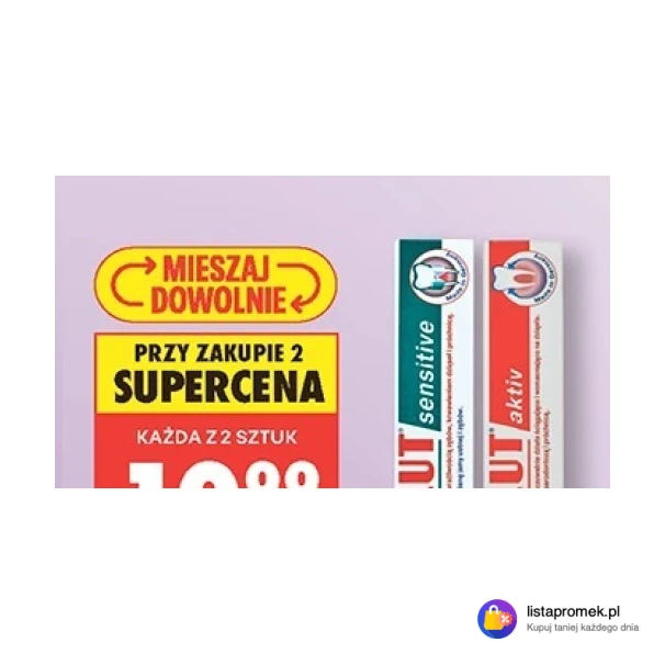 Pasta do zębów Lacalut, 75 ml