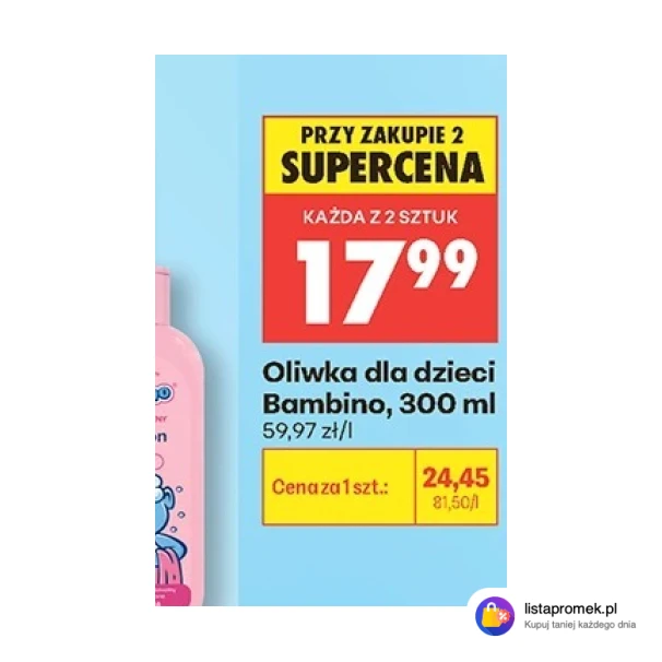 Oliwka dla dzieci Bambino, 300 ml