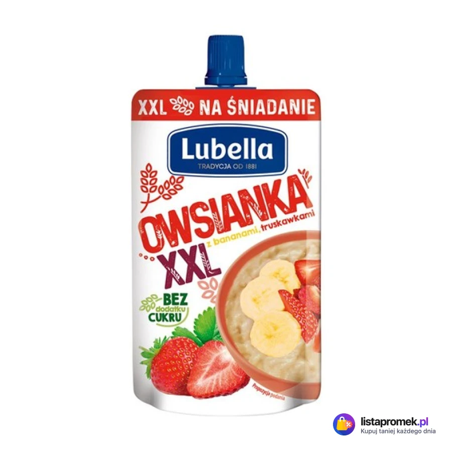 Owsianka, przekąska Lubella, deser Łowicz