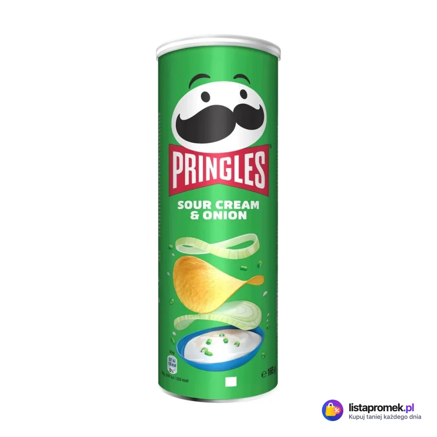 Chipsy Pringles, różne rodzaje