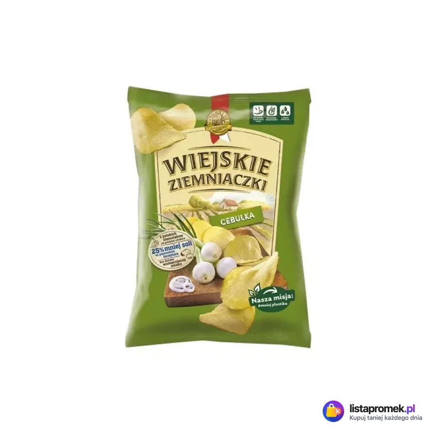 Chipsy Wiejskie Ziemniaczki, różne rodzaje