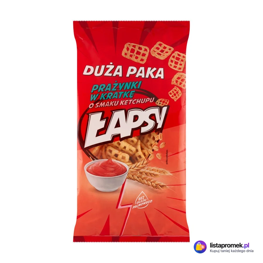 Prażynki w kratkę Łapsy
