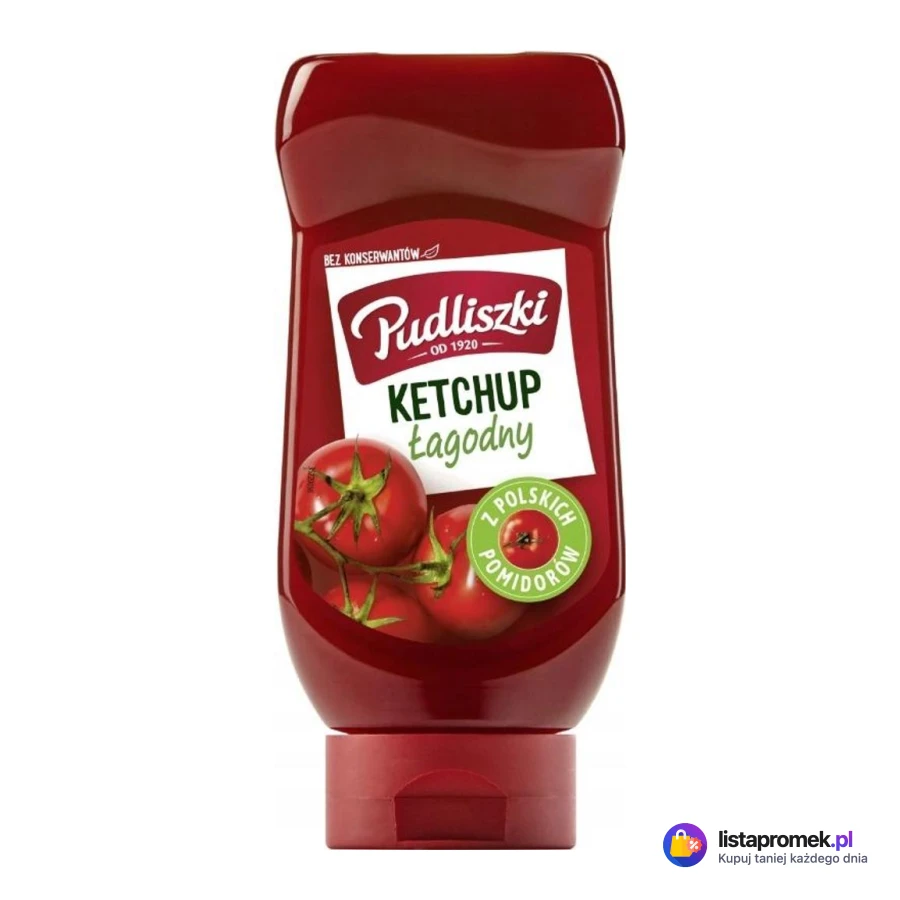 Ketchup łagodny, pikantny