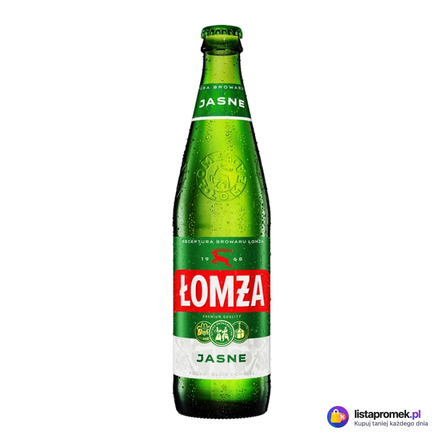 Piwo Łomża, 500 ml: Jasne, Pils