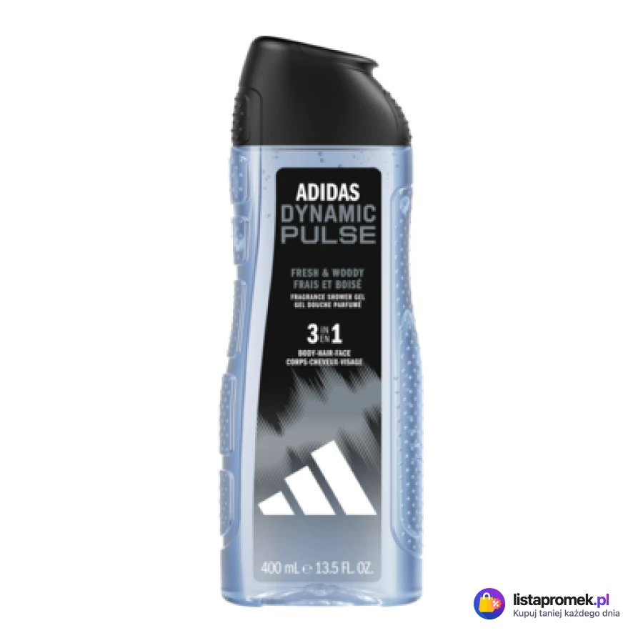 Żel pod prysznic Adidas Men 3w1, 400 ml, różne rodzaje