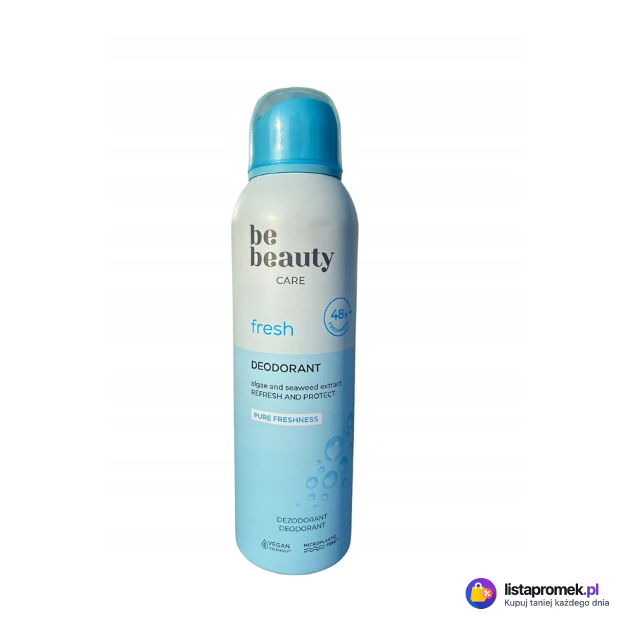 Dezodorant w spray'u Lucca Cipriano, 200 ml lub Antyperspirant lub Dezodorant w spray'u Be Beauty, 200 ml