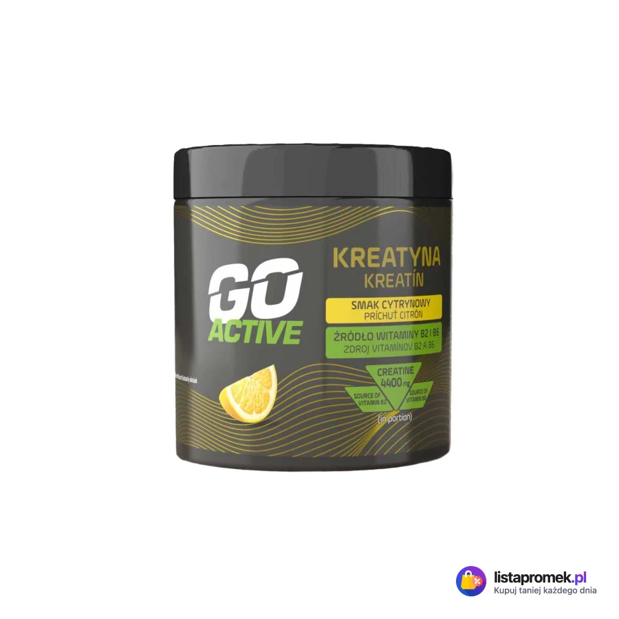 Kreatyna lub Kolagen Go Active, różne rodzaje