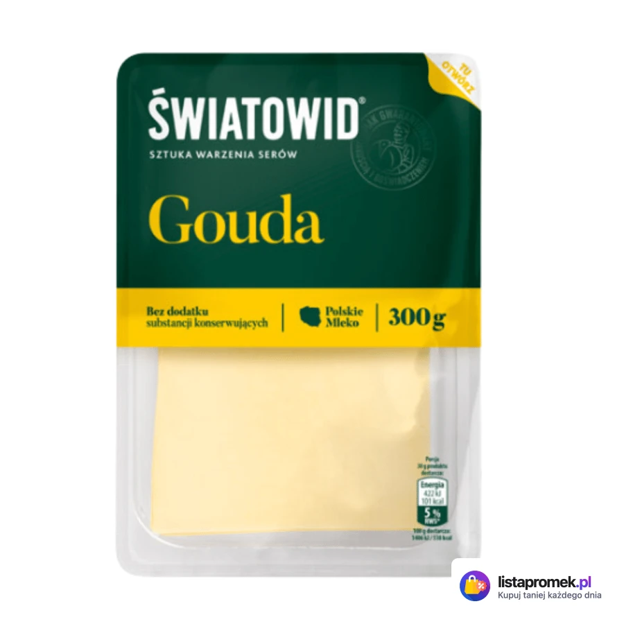 Ser żółty Światowid (Gouda, Podlaski)