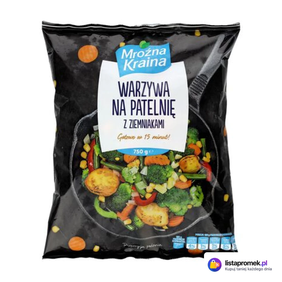 Warzywa na patelnię z ziemniakami Mroźna Kraina