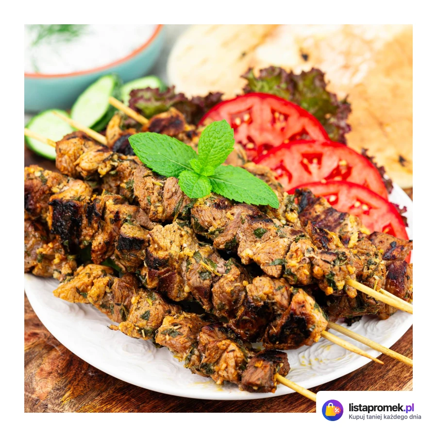 Souvlaki greckie z ziołami