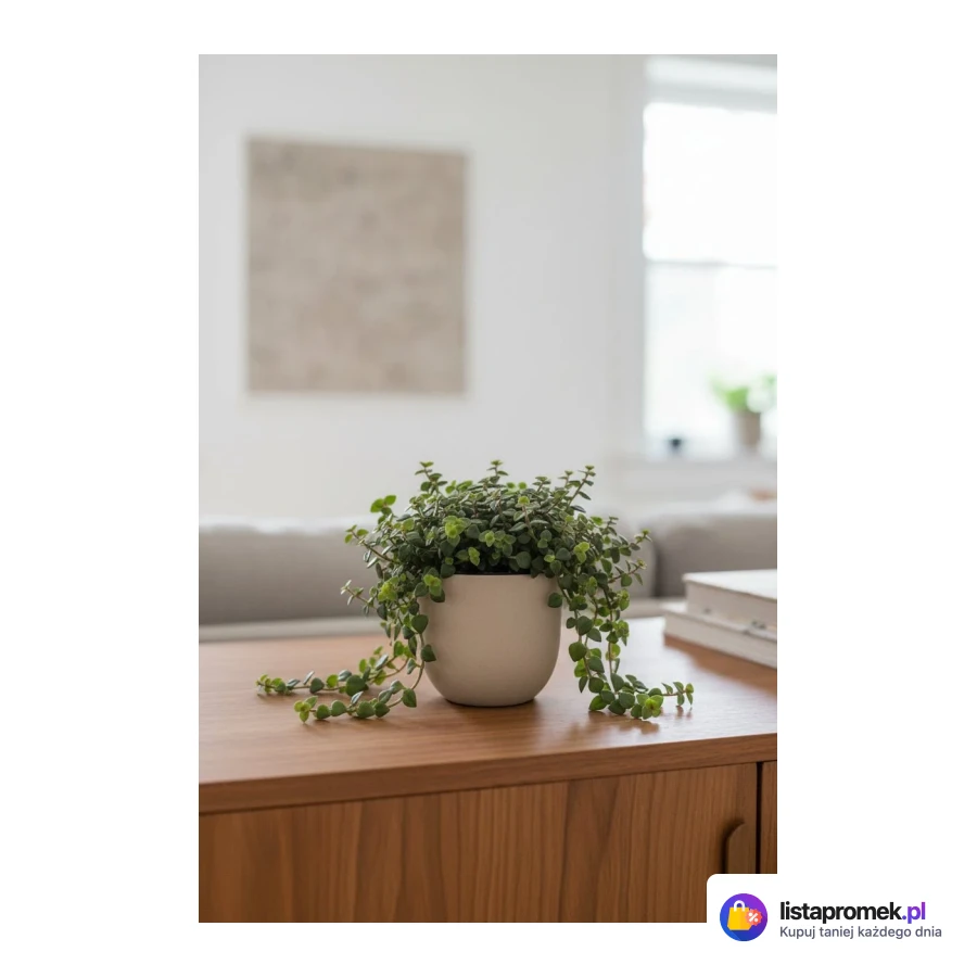 Callisia w doniczce ceramicznej
