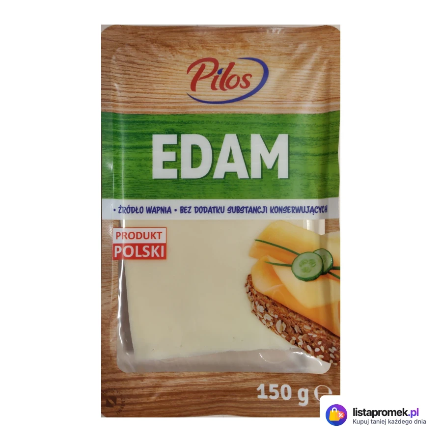 Ser w plastrach, edam lub gouda