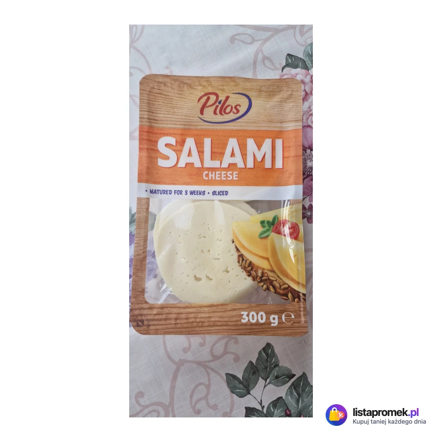 Ser salami w plastrach