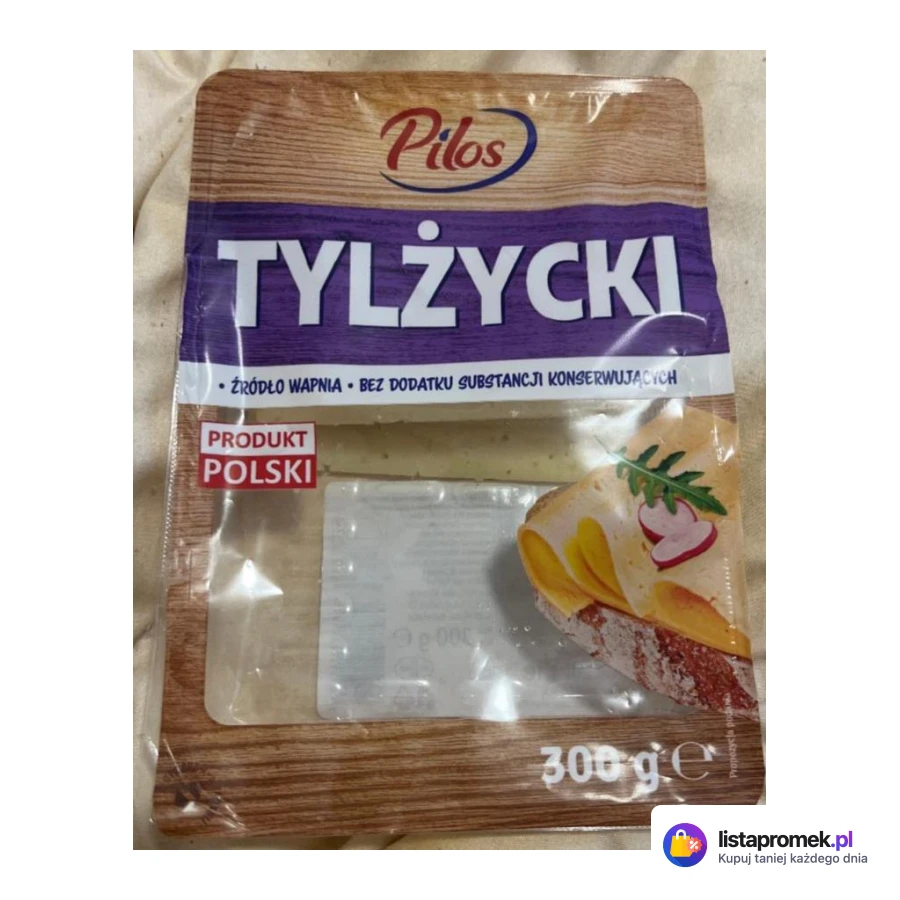 Ser tylżycki w plastrach