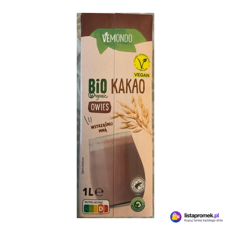 BIO Napój owsiany kakaowy