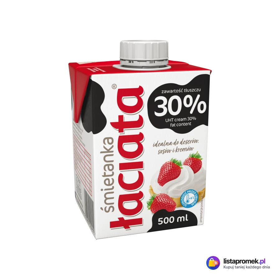 Śmietanka UHT 30% Łaciata