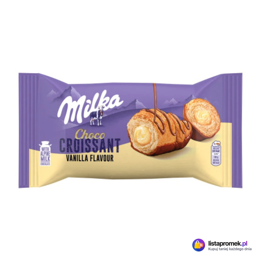 Milka Choco Croissant z nadzieniem waniliowym