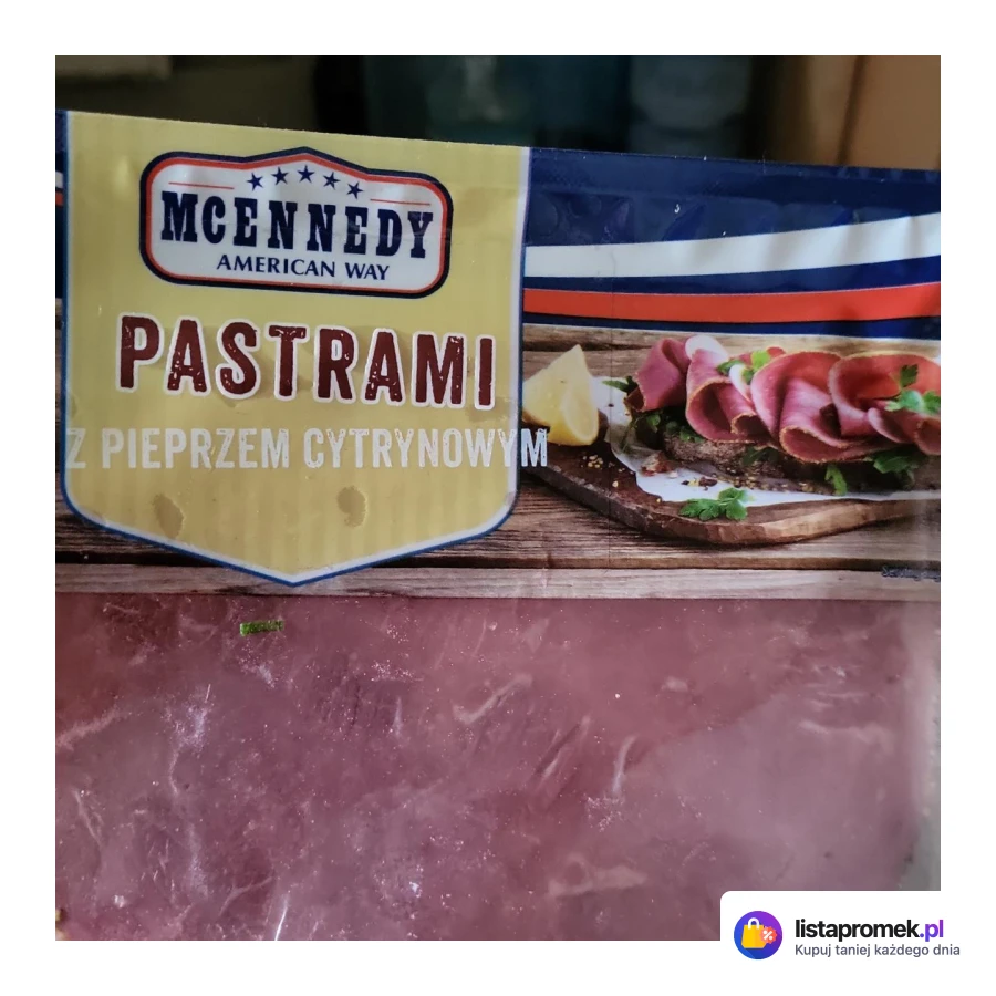 Pastrami, z pieprzem, z chilli lub z pieprzem cytrynowym
