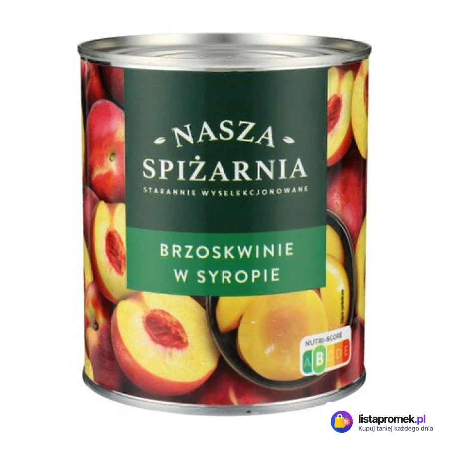 Brzoskwinia połówki w syropie
