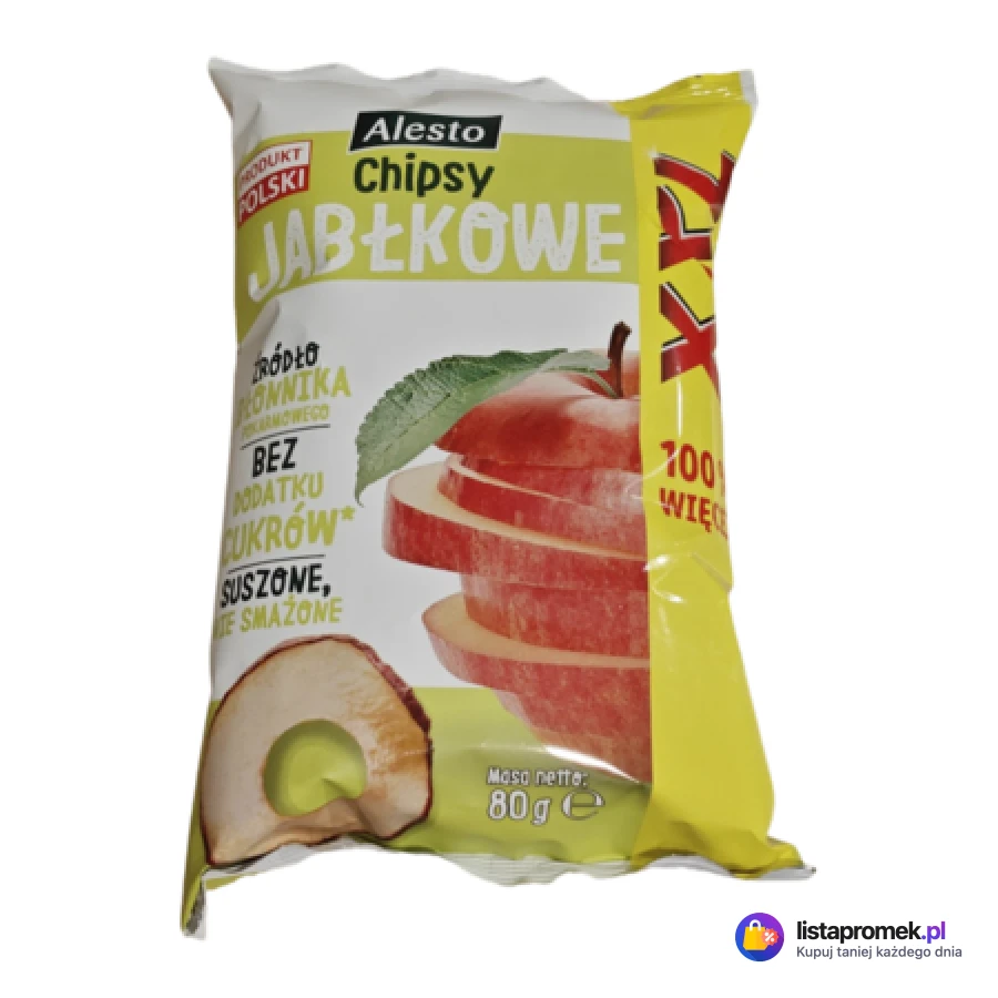 Chipsy jabłkowe, XXL