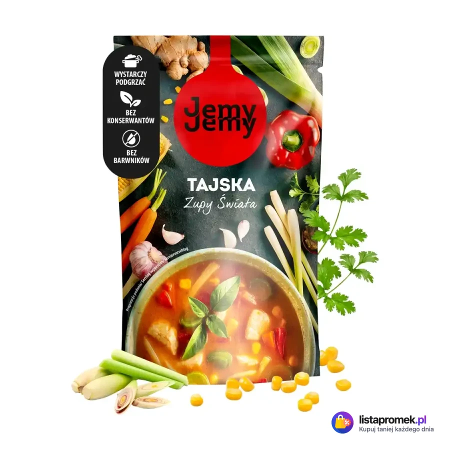 Zupy Świata, tajska, meksykańska lub węgierska