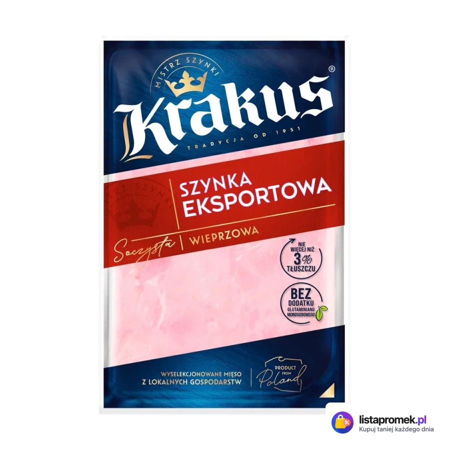 Szynka eksportowa wieprzowa Krakus