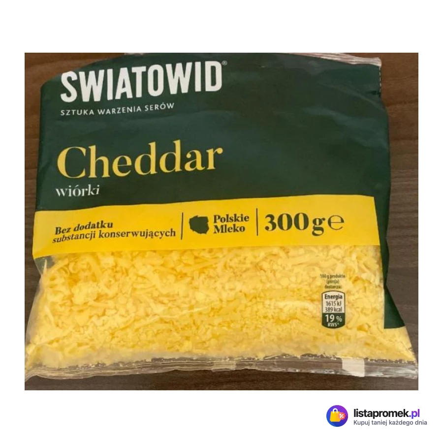 Ser Cheddar wiórki