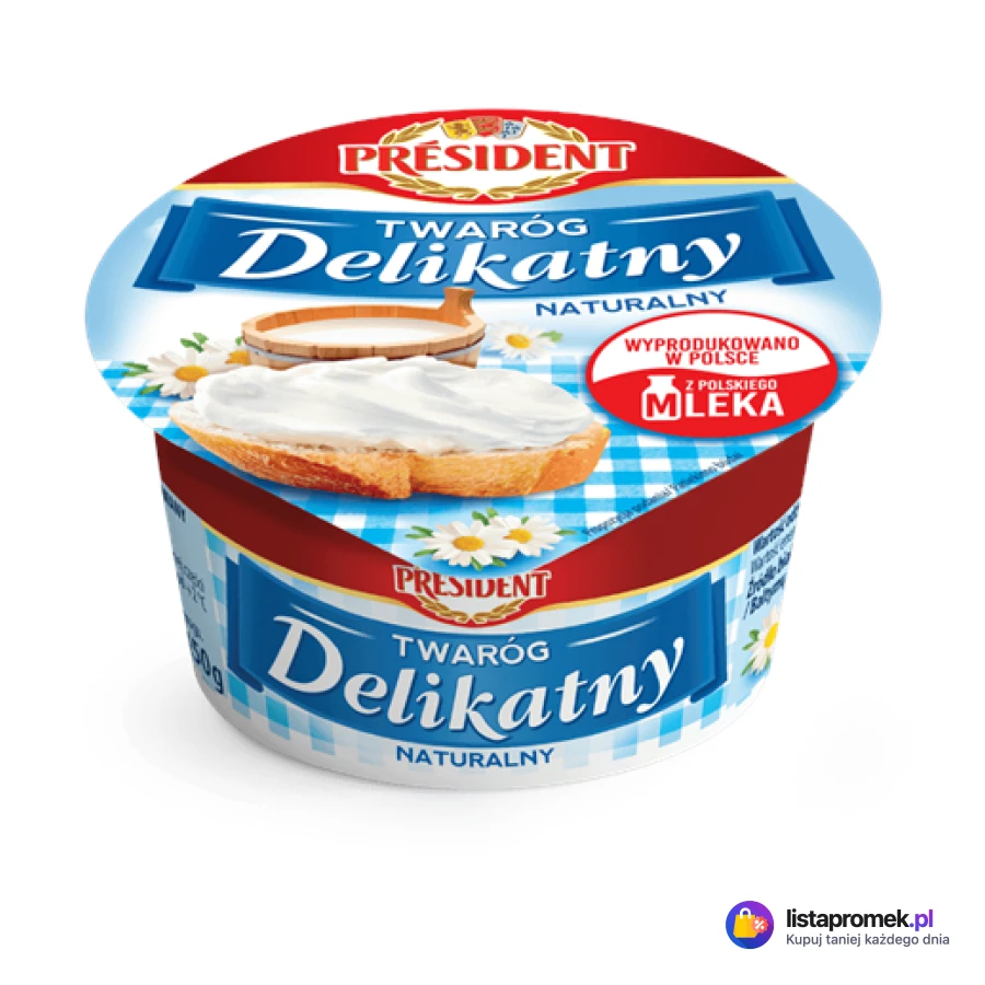 Twaróg Delikatny, różne smaki