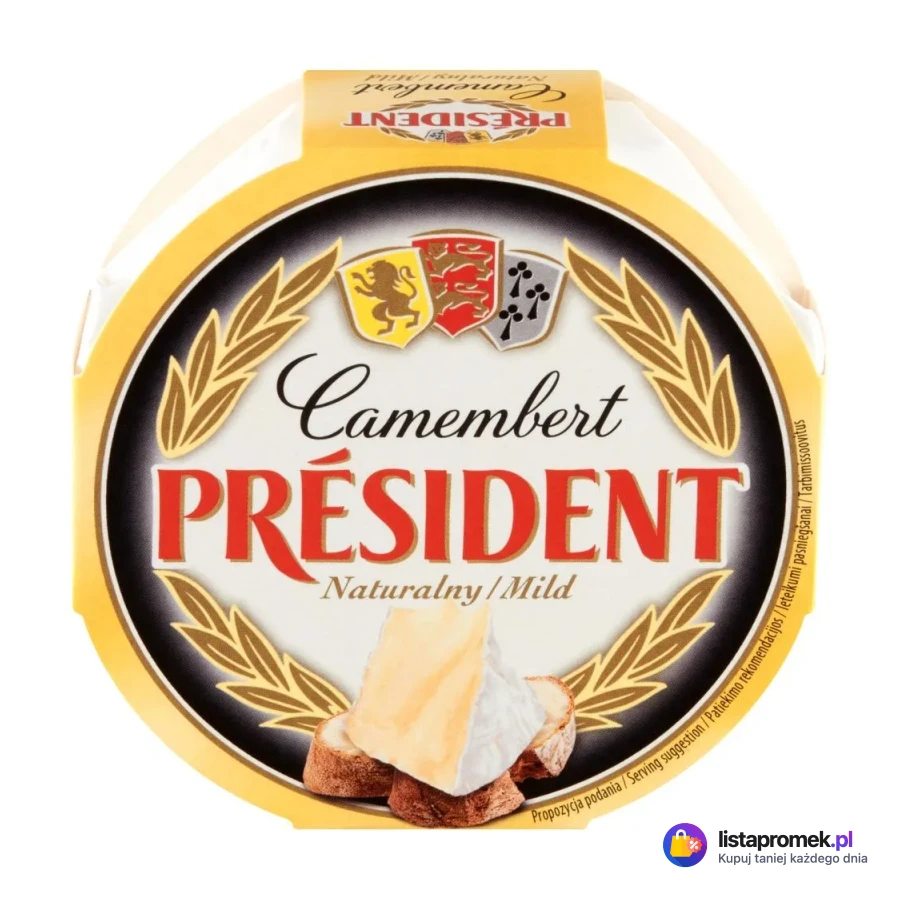Ser pleśniowy Camembert, różne rodzaje