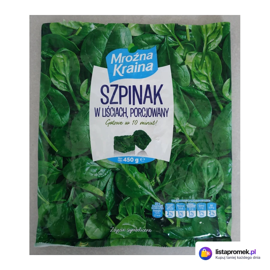 Szpinak liściasty Mroźna Kraina