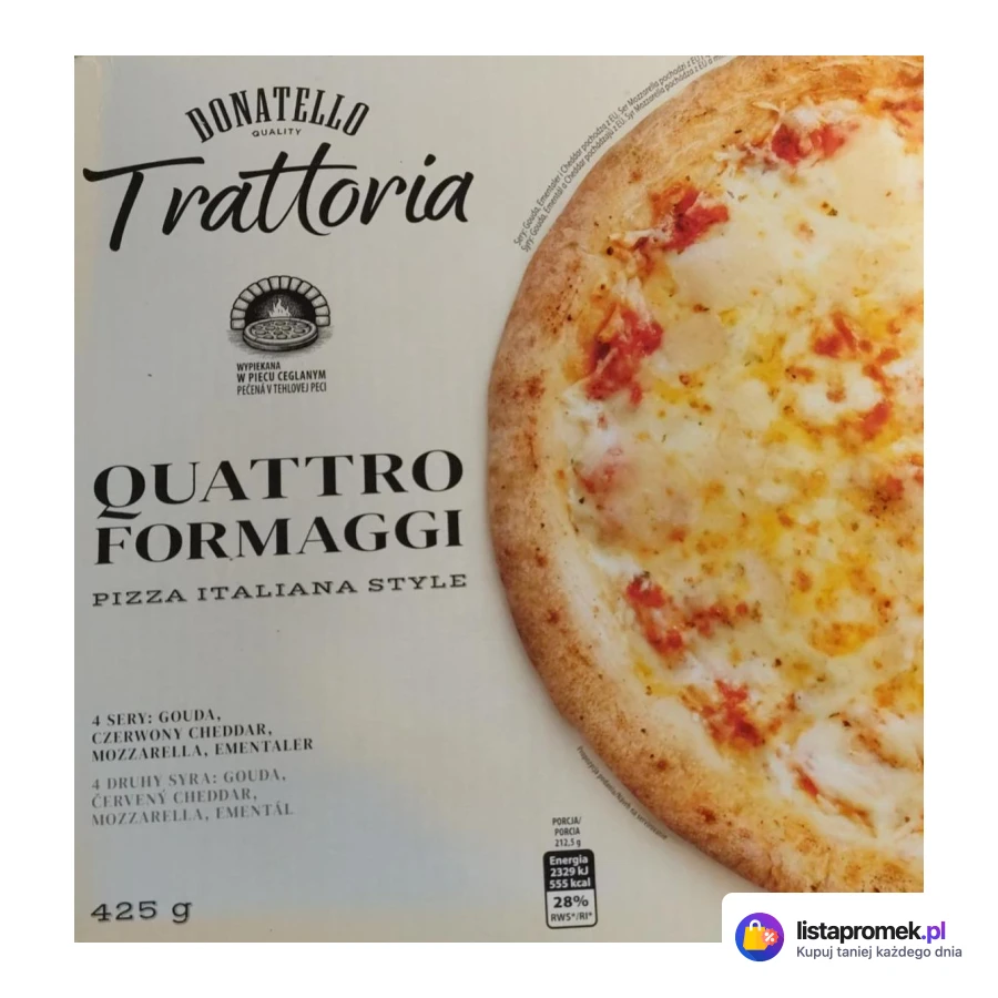 Pizza Quattro Formaggi