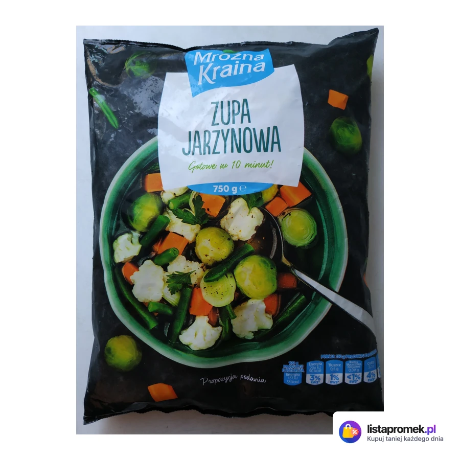 Zupa jarzynowa lub kalafiorowa