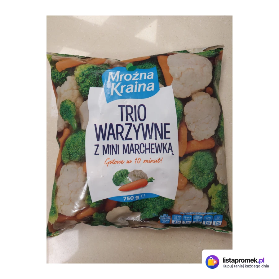 Trio warzywne z mini marchewką
