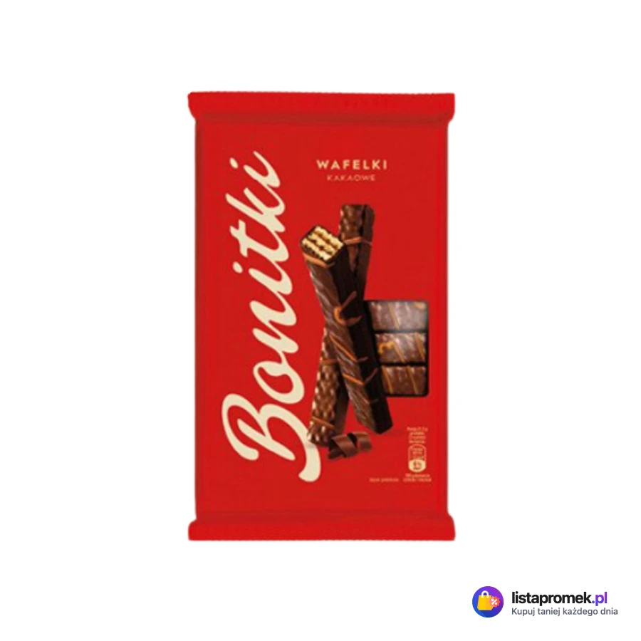 Wafelki w czekoladzie Bonitki