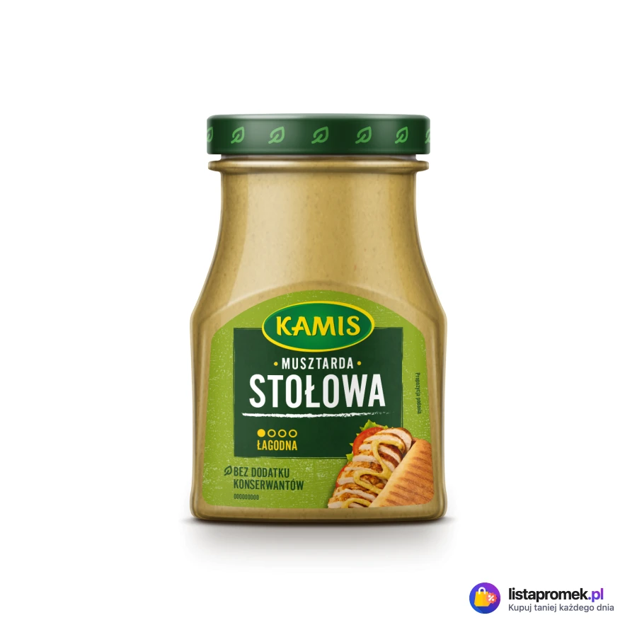 Musztarda Kamis, różne rodzaje