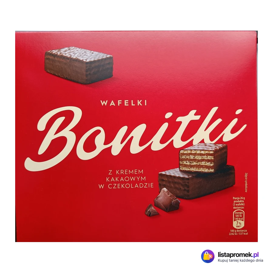 Wafle z nadzieniem torcik