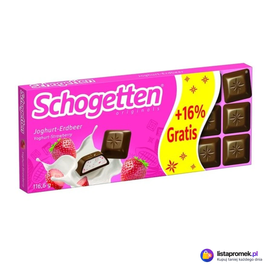 Czekolada Schogetten, różne rodzaje