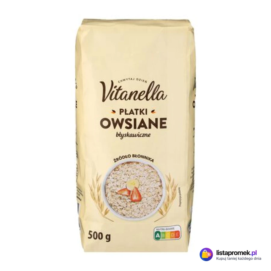 Płatki owsiane Vitanella, błyskawiczne, górskie